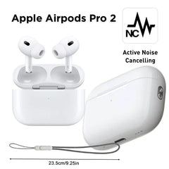 Airpods Pro 2 ANC 100% Working | 698mAh Battery | Heavy Bass & Sound | Free Delivery | 3 month Instalments Plan